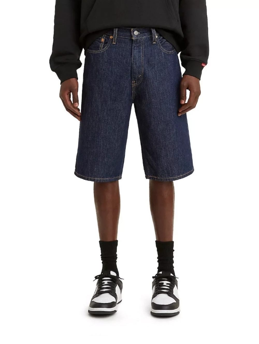 Levi's Baggy Jean Jorts Shorts Size 33